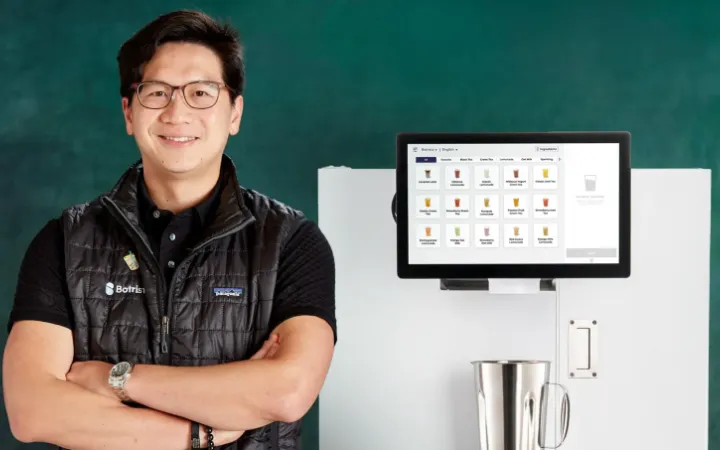 台灣創業家把特斯拉經驗變成餐廳35%利潤！自動飲料機Botrista募得1.2億美元的祕密是？