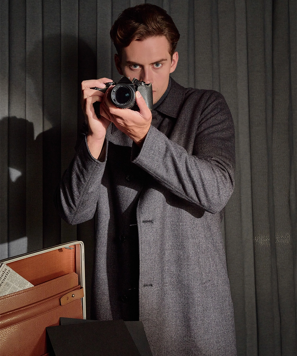 雙面穿休閒大衣