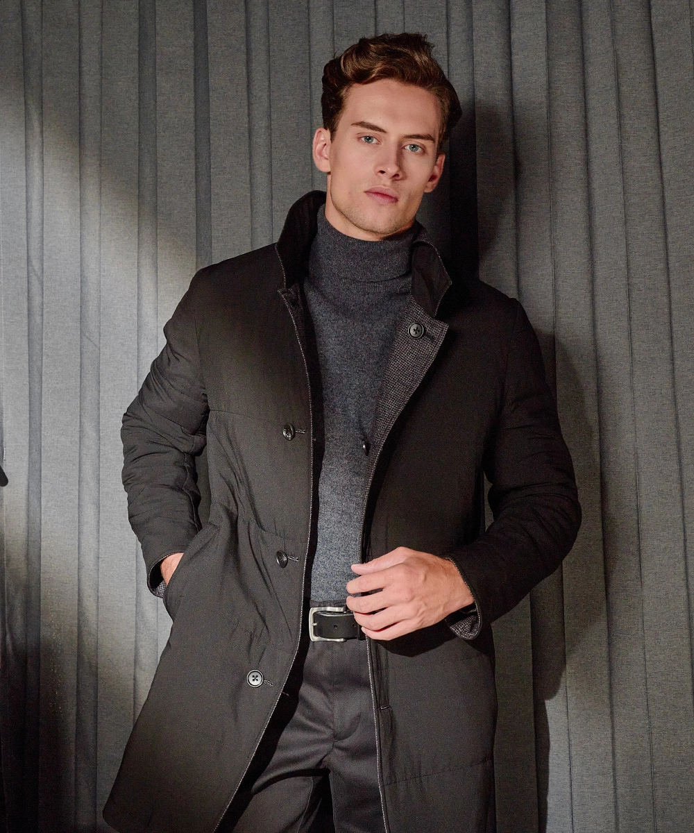 雙面穿休閒大衣