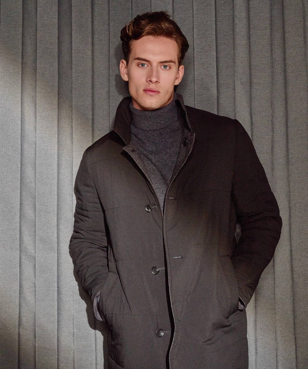 雙面穿休閒大衣